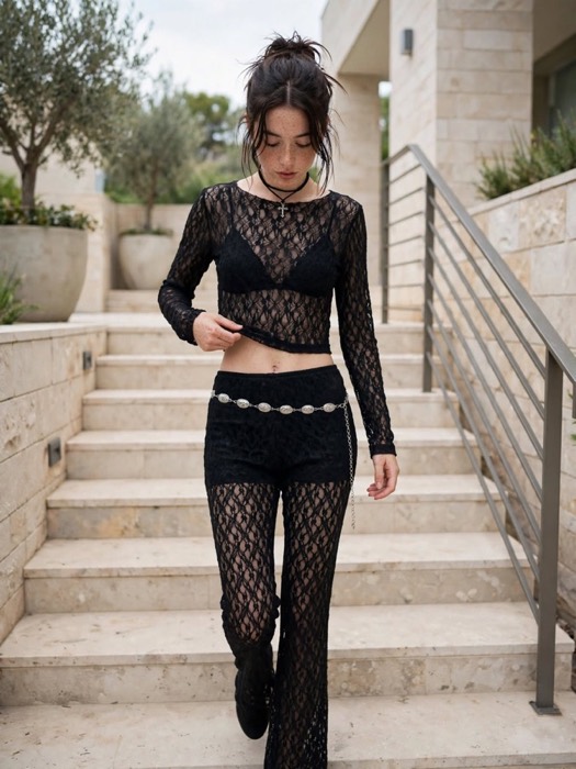 Look conjunto encaje